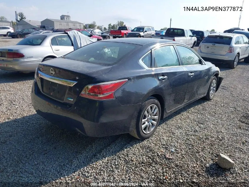 2014 Nissan Altima 2.5/2.5 S/2.5 Sl/2.5 Sv VIN: 1N4AL3AP9EN377872 Lot: 40277543