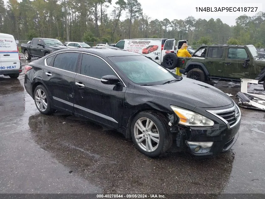 2014 Nissan Altima 3.5 Sl VIN: 1N4BL3AP9EC418727 Lot: 40278544