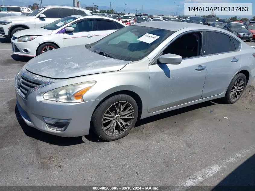 2014 Nissan Altima 2.5/S/Sv/Sl VIN: 1N4AL3AP1EC187463 Lot: 40283085