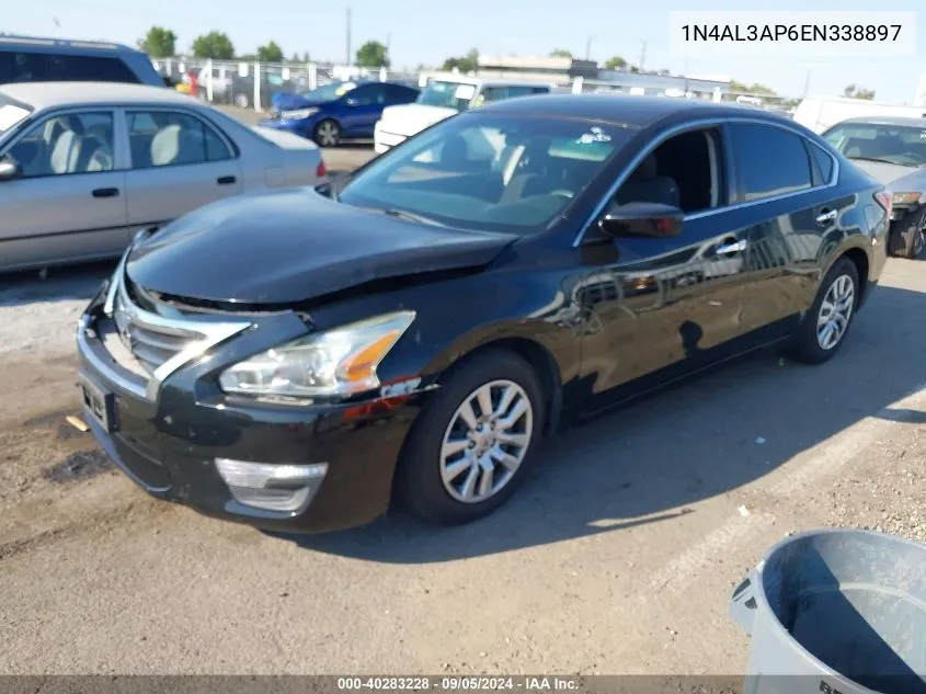 2014 Nissan Altima 2.5/S/Sv/Sl VIN: 1N4AL3AP6EN338897 Lot: 40283228