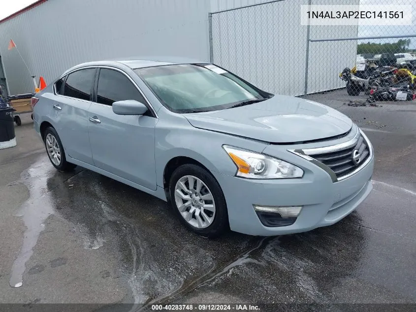 2014 Nissan Altima 2.5 S VIN: 1N4AL3AP2EC141561 Lot: 40283748