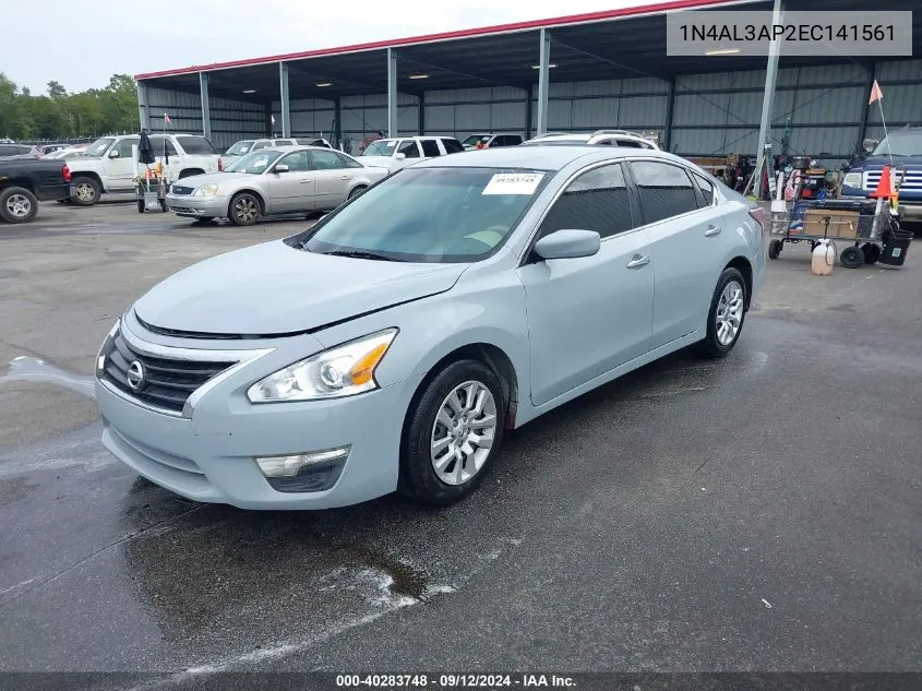 2014 Nissan Altima 2.5 S VIN: 1N4AL3AP2EC141561 Lot: 40283748