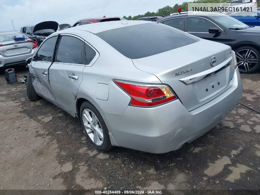 2014 Nissan Altima 2.5 Sv VIN: 1N4AL3AP9EC161421 Lot: 40284489