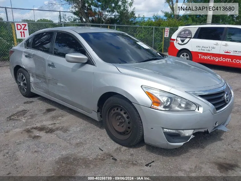 2014 Nissan Altima 2.5/2.5 S/2.5 Sl/2.5 Sv VIN: 1N4AL3AP1EC413680 Lot: 40288789