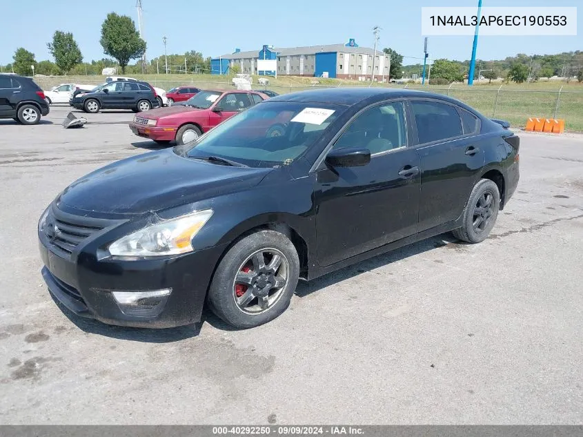 1N4AL3AP6EC190553 2014 Nissan Altima 2.5 S