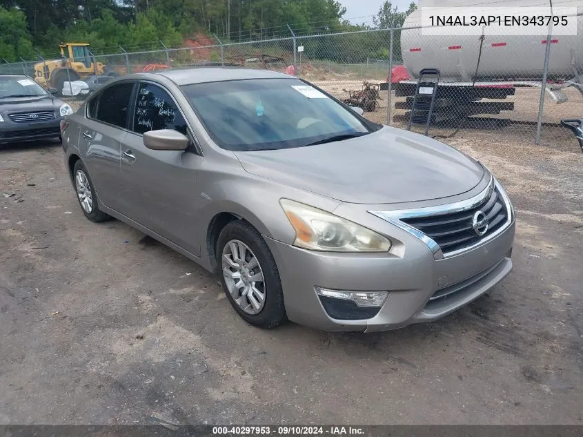 1N4AL3AP1EN343795 2014 Nissan Altima 2.5 S