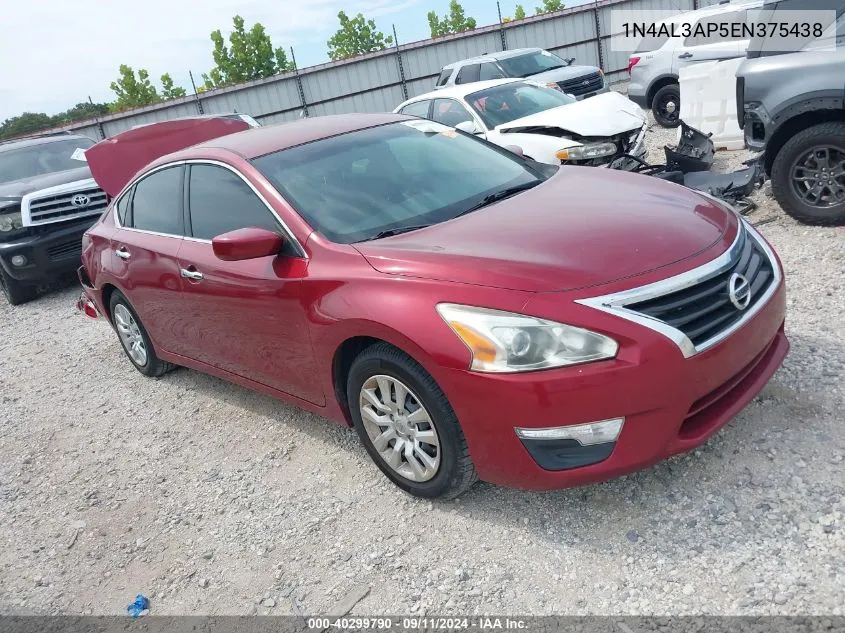 2014 Nissan Altima 2.5/2.5 S/2.5 Sl/2.5 Sv VIN: 1N4AL3AP5EN375438 Lot: 40299790