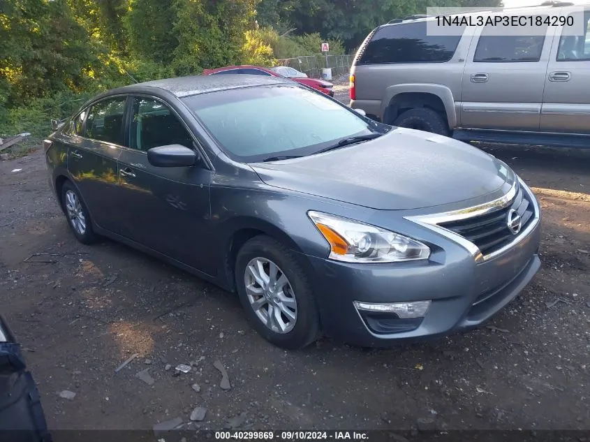 2014 Nissan Altima 2.5/S/Sv/Sl VIN: 1N4AL3AP3EC184290 Lot: 40299869