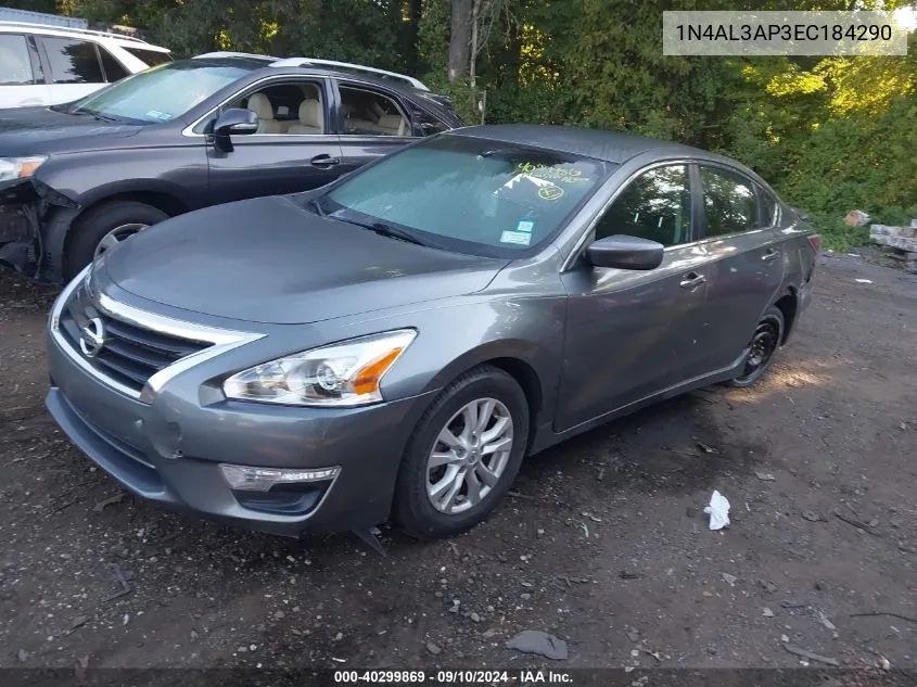 2014 Nissan Altima 2.5/S/Sv/Sl VIN: 1N4AL3AP3EC184290 Lot: 40299869