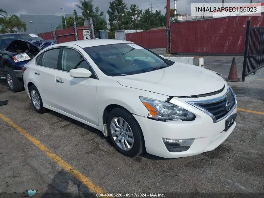 2014 Nissan Altima 2.5/2.5 S/2.5 Sl/2.5 Sv VIN: 1N4AL3AP5EC156023 Lot: 40305226