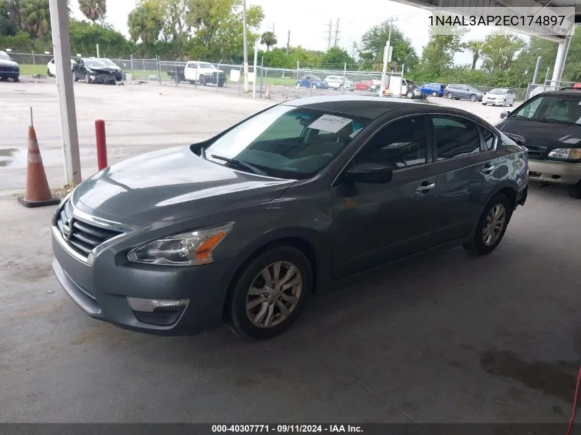 1N4AL3AP2EC174897 2014 Nissan Altima 2.5/S/Sv/Sl