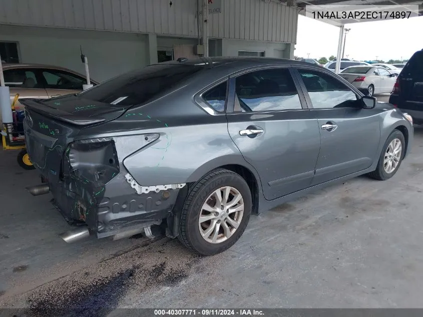 1N4AL3AP2EC174897 2014 Nissan Altima 2.5/S/Sv/Sl