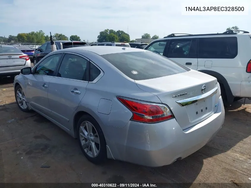 2014 Nissan Altima 2.5/S/Sv/Sl VIN: 1N4AL3AP8EC328500 Lot: 40310622