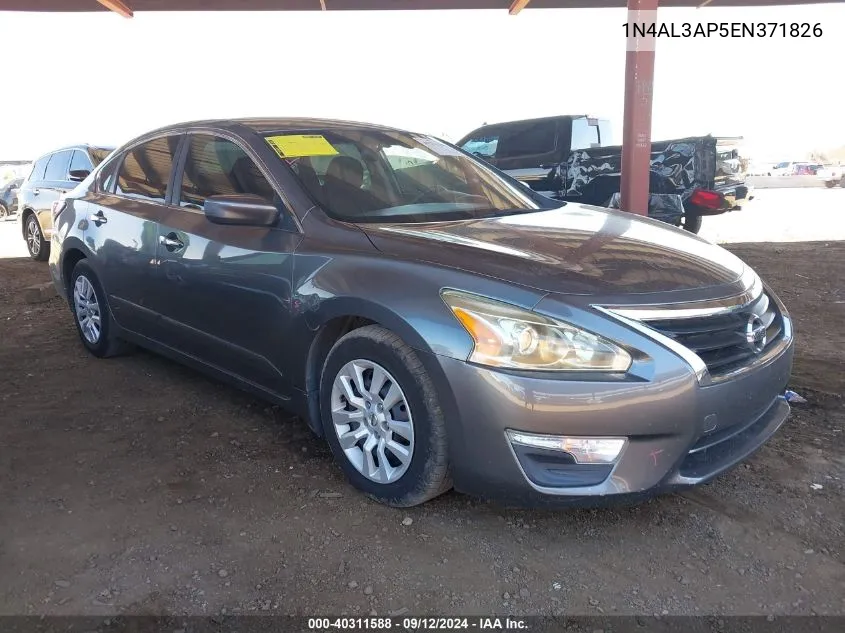 2014 Nissan Altima 2.5 S VIN: 1N4AL3AP5EN371826 Lot: 40311588