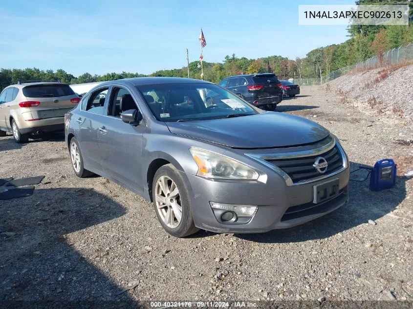 2014 Nissan Altima 2.5/S/Sv/Sl VIN: 1N4AL3APXEC902613 Lot: 40321176