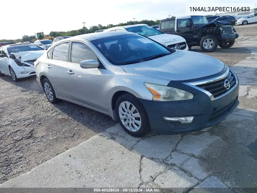 2014 Nissan Altima 2.5 S VIN: 1N4AL3AP8EC166433 Lot: 40326638