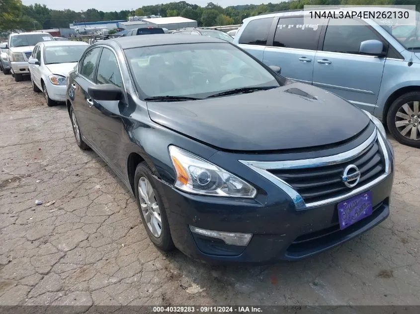 1N4AL3AP4EN262130 2014 Nissan Altima 2.5 S