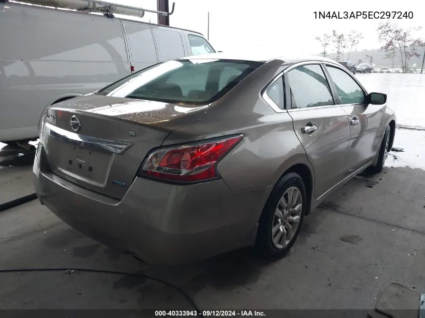 2014 Nissan Altima 2.5/S/Sv/Sl VIN: 1N4AL3AP5EC297240 Lot: 40333943