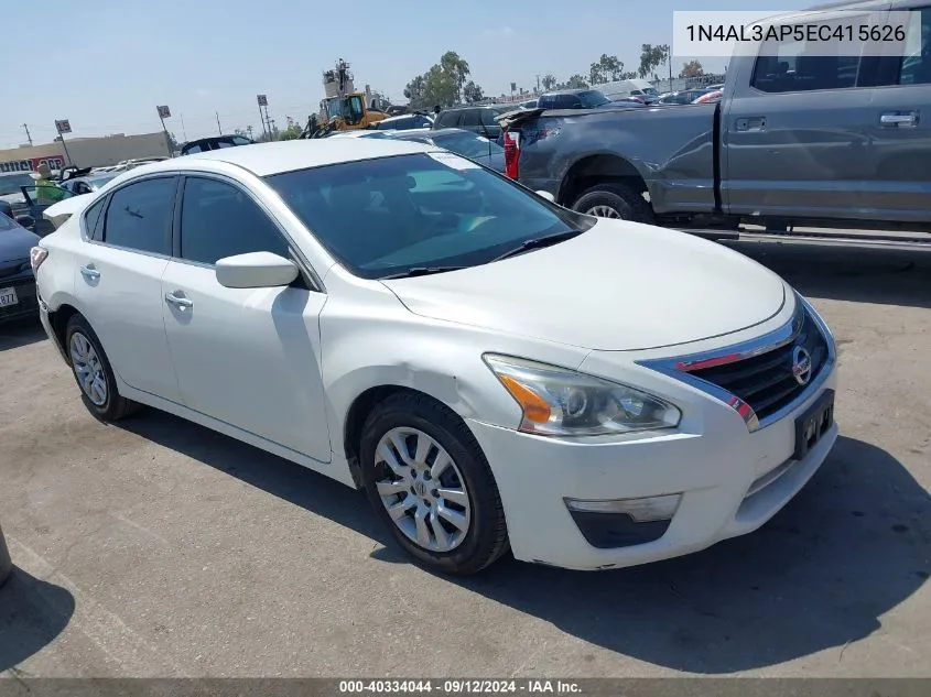 2014 Nissan Altima 2.5 VIN: 1N4AL3AP5EC415626 Lot: 40334044