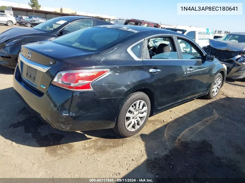 1N4AL3AP8EC180641 2014 Nissan Altima 2.5 S