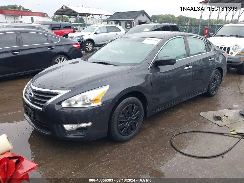 2014 Nissan Altima 2.5 S VIN: 1N4AL3AP1EC131393 Lot: 40356303