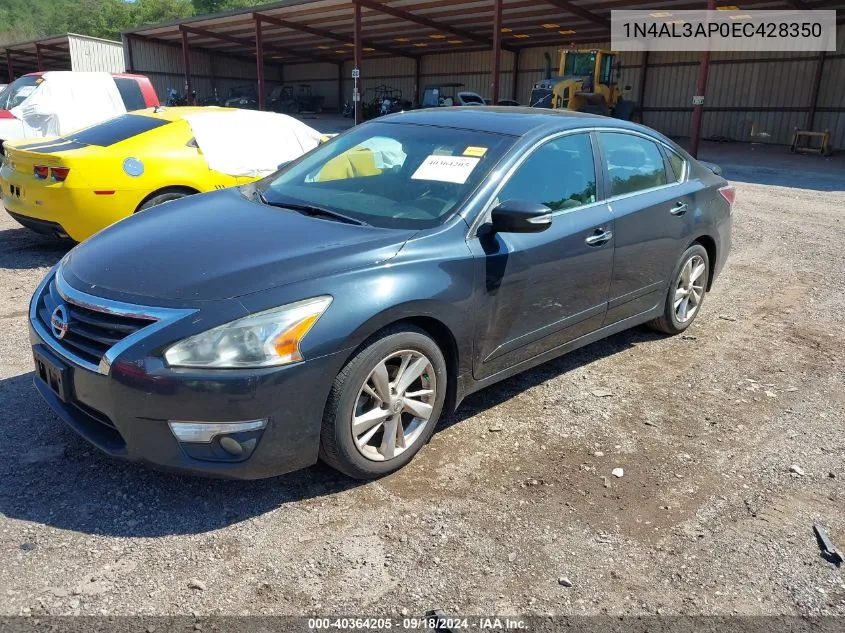 2014 Nissan Altima 2.5 Sl VIN: 1N4AL3AP0EC428350 Lot: 40364205