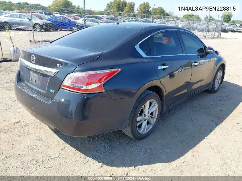 1N4AL3AP9EN228815 2014 Nissan Altima 2.5 Sl