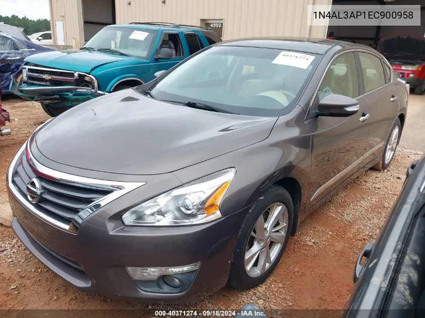 2014 Nissan Altima 2.5/S/Sv/Sl VIN: 1N4AL3AP1EC900958 Lot: 40371274