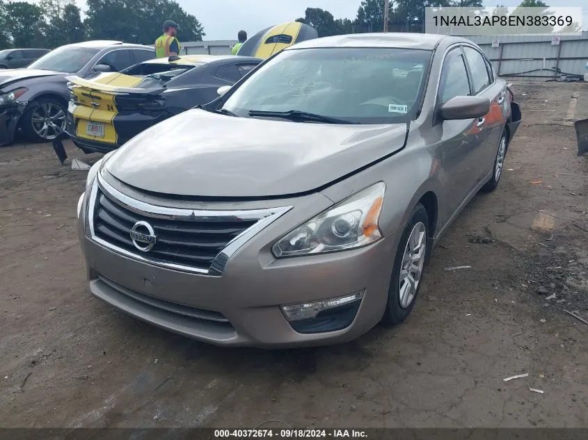 1N4AL3AP8EN383369 2014 Nissan Altima 2.5/S/Sv/Sl