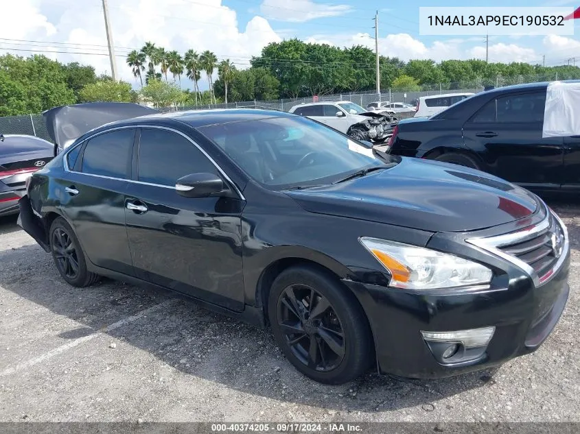 1N4AL3AP9EC190532 2014 Nissan Altima 2.5 Sl