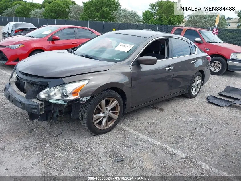 1N4AL3APXEN384488 2014 Nissan Altima 2.5/S/Sv/Sl