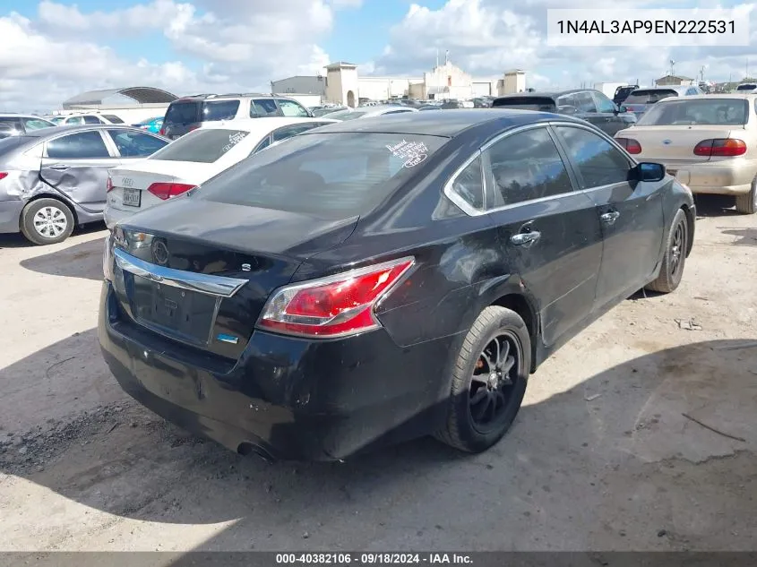 1N4AL3AP9EN222531 2014 Nissan Altima 2.5/S/Sv/Sl