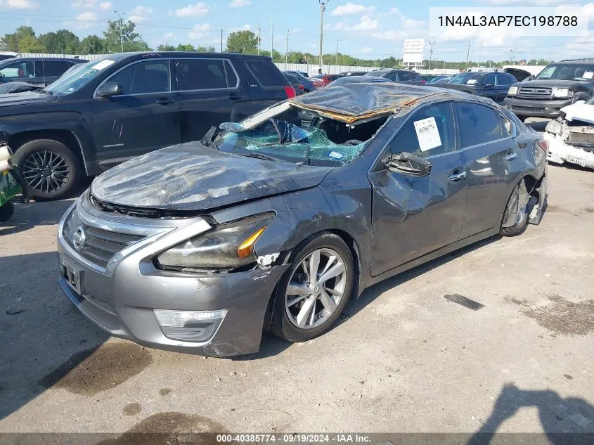 2014 Nissan Altima 2.5 Sv VIN: 1N4AL3AP7EC198788 Lot: 40385774