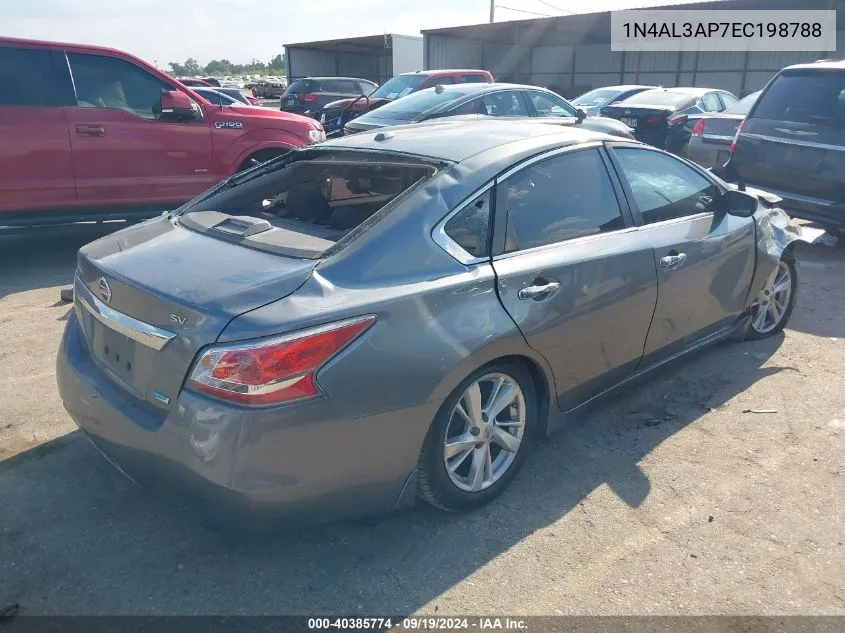 1N4AL3AP7EC198788 2014 Nissan Altima 2.5 Sv