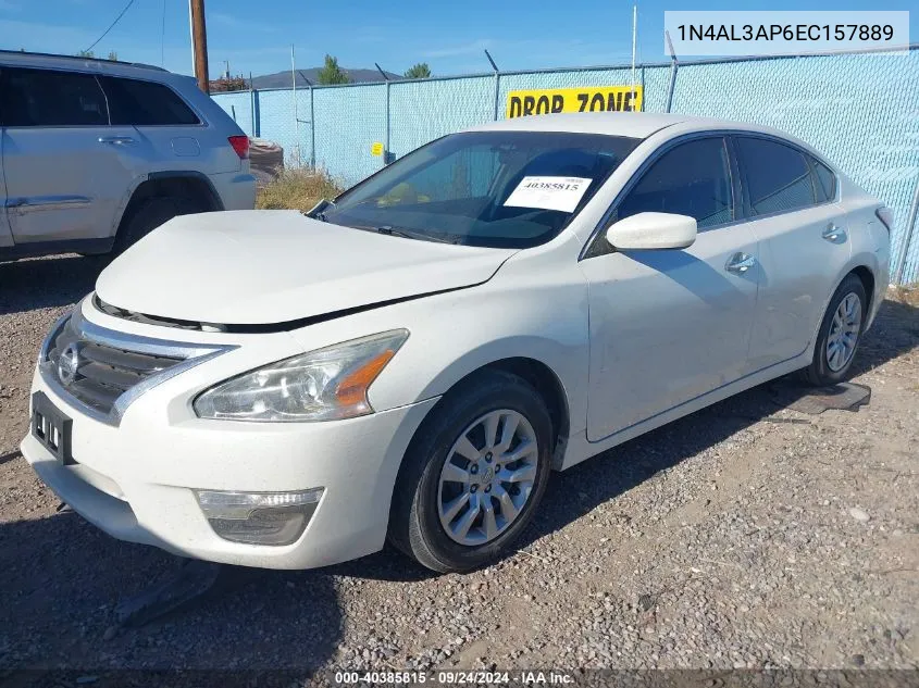 2014 Nissan Altima 2.5/S/Sv/Sl VIN: 1N4AL3AP6EC157889 Lot: 40385815