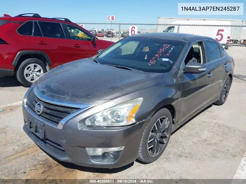 2014 Nissan Altima 2.5 Sl VIN: 1N4AL3AP7EN245287 Lot: 40388811