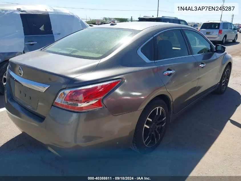 2014 Nissan Altima 2.5 Sl VIN: 1N4AL3AP7EN245287 Lot: 40388811