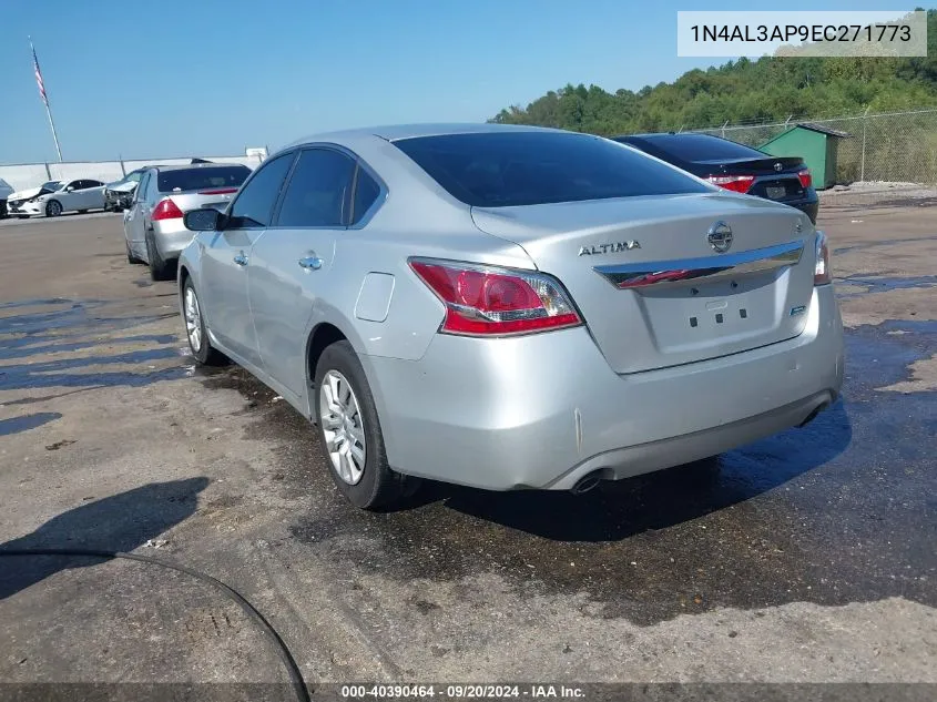 2014 Nissan Altima 2.5/2.5 S/2.5 Sl/2.5 Sv VIN: 1N4AL3AP9EC271773 Lot: 40390464