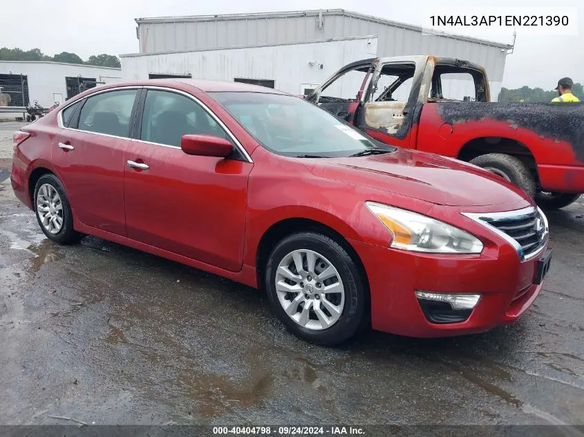 1N4AL3AP1EN221390 2014 Nissan Altima 2.5 S