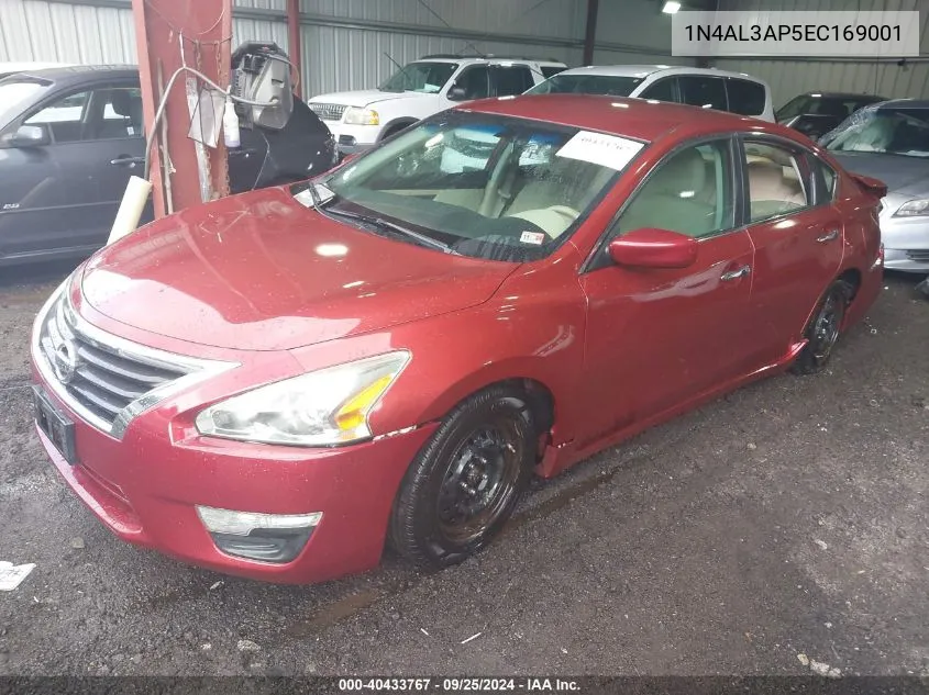 1N4AL3AP5EC169001 2014 Nissan Altima 2.5 S