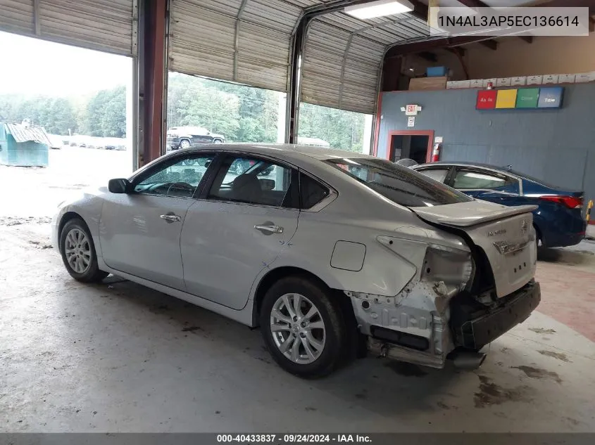 1N4AL3AP5EC136614 2014 Nissan Altima 2.5 S