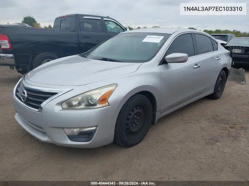 1N4AL3AP7EC103310 2014 Nissan Altima 2.5 S