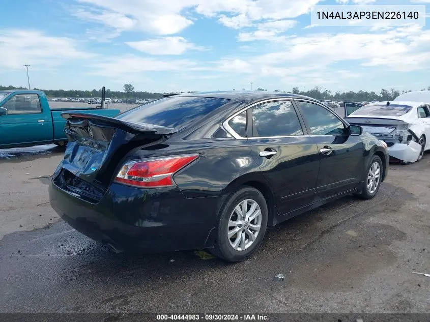 1N4AL3AP3EN226140 2014 Nissan Altima 2.5 S