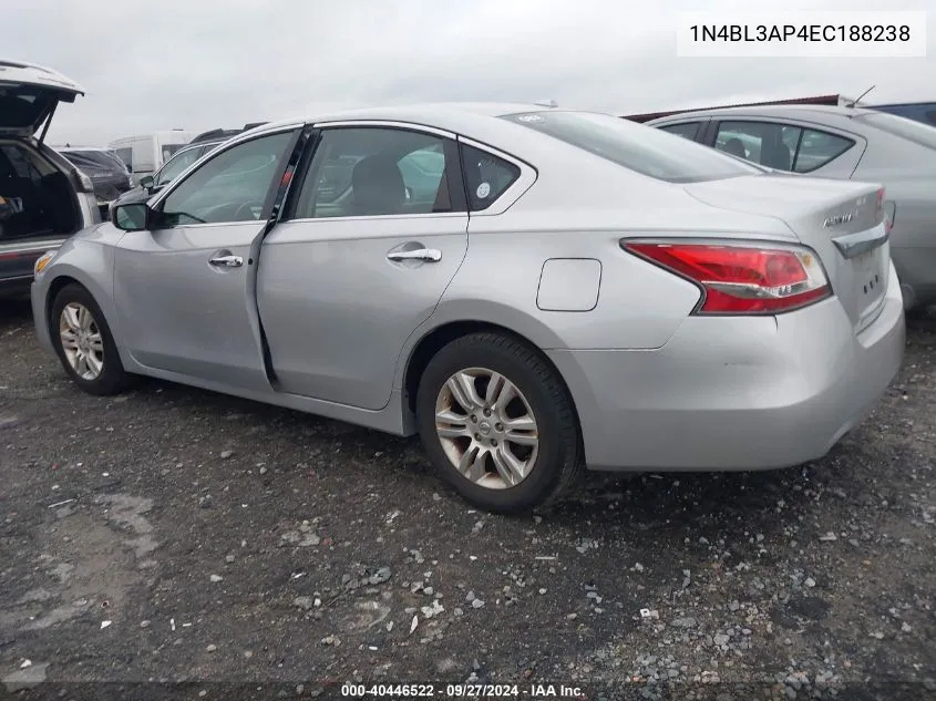 1N4BL3AP4EC188238 2014 Nissan Altima 3.5 S