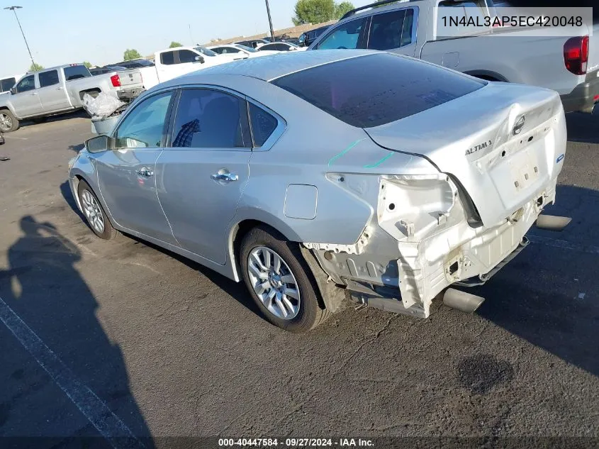 1N4AL3AP5EC420048 2014 Nissan Altima 2.5