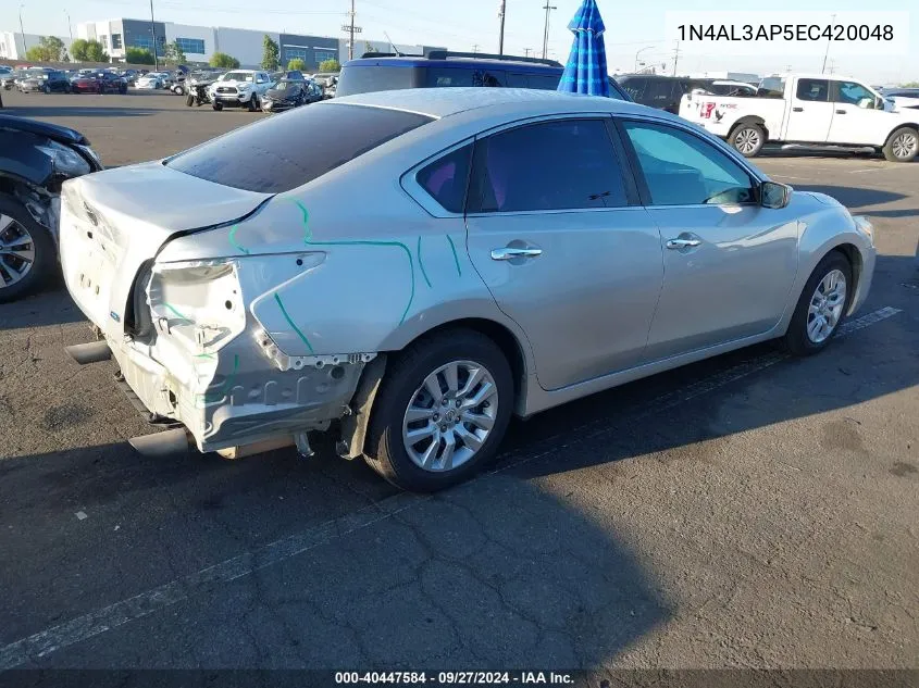 1N4AL3AP5EC420048 2014 Nissan Altima 2.5