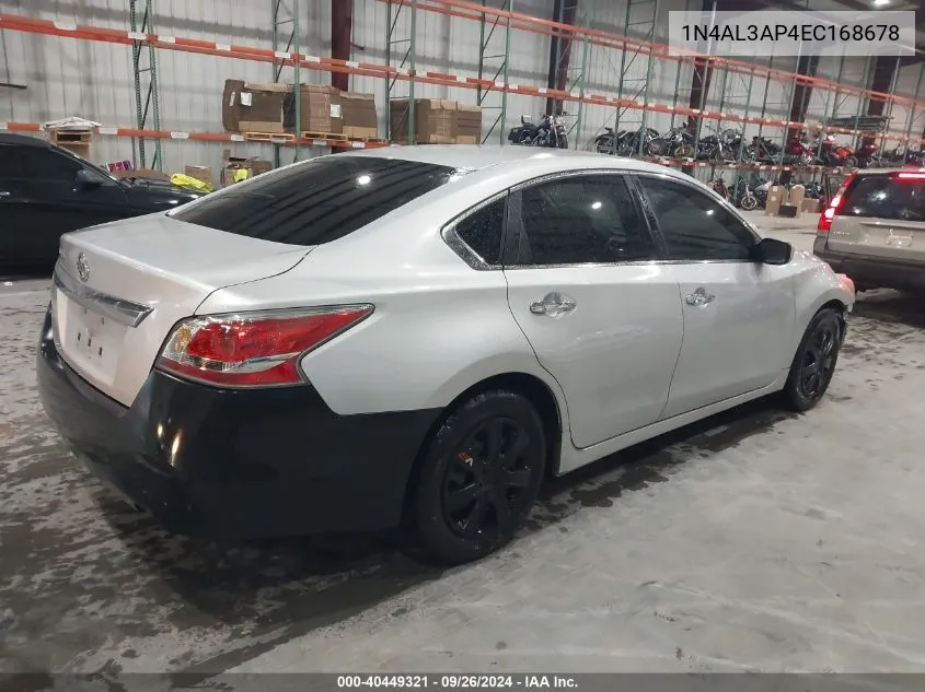 1N4AL3AP4EC168678 2014 Nissan Altima 2.5