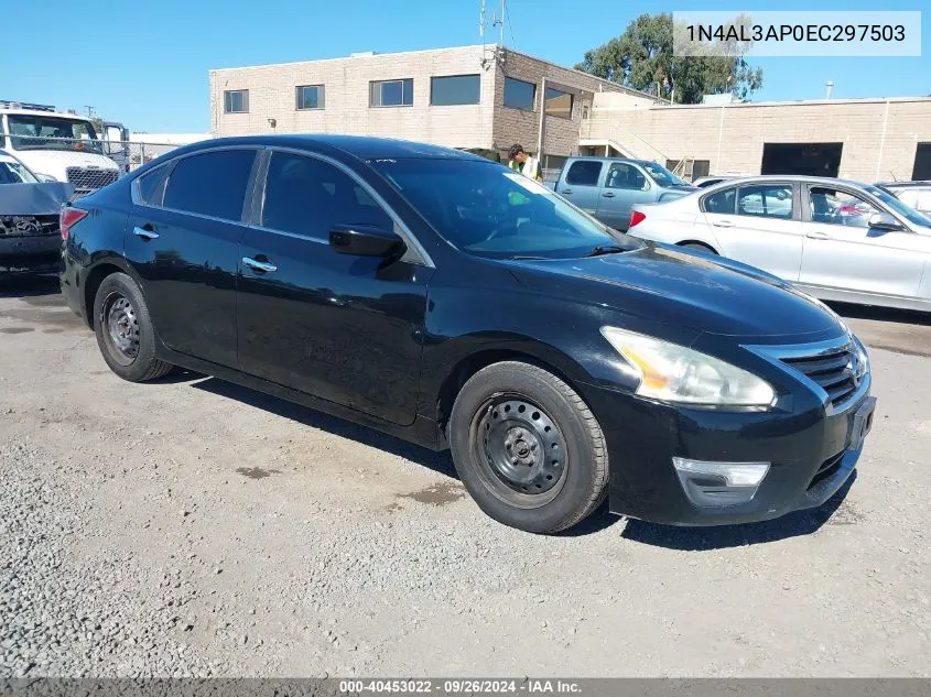 2014 Nissan Altima 2.5/2.5 S/2.5 Sl/2.5 Sv VIN: 1N4AL3AP0EC297503 Lot: 40453022