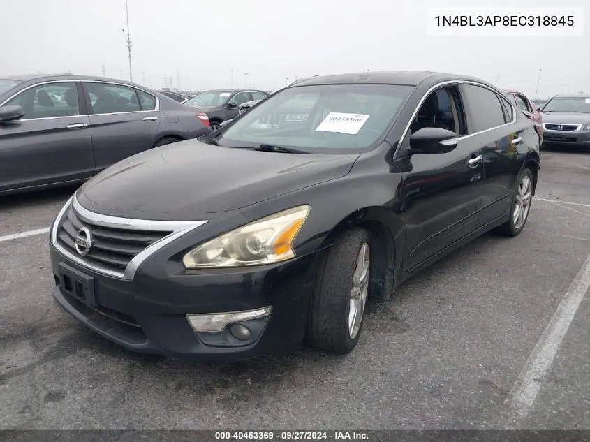 2014 Nissan Altima 3.5 Sl VIN: 1N4BL3AP8EC318845 Lot: 40453369