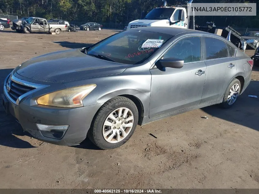 1N4AL3AP0EC105772 2014 Nissan Altima 2.5 S